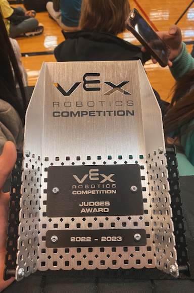 VEX Judges Award won at a competition